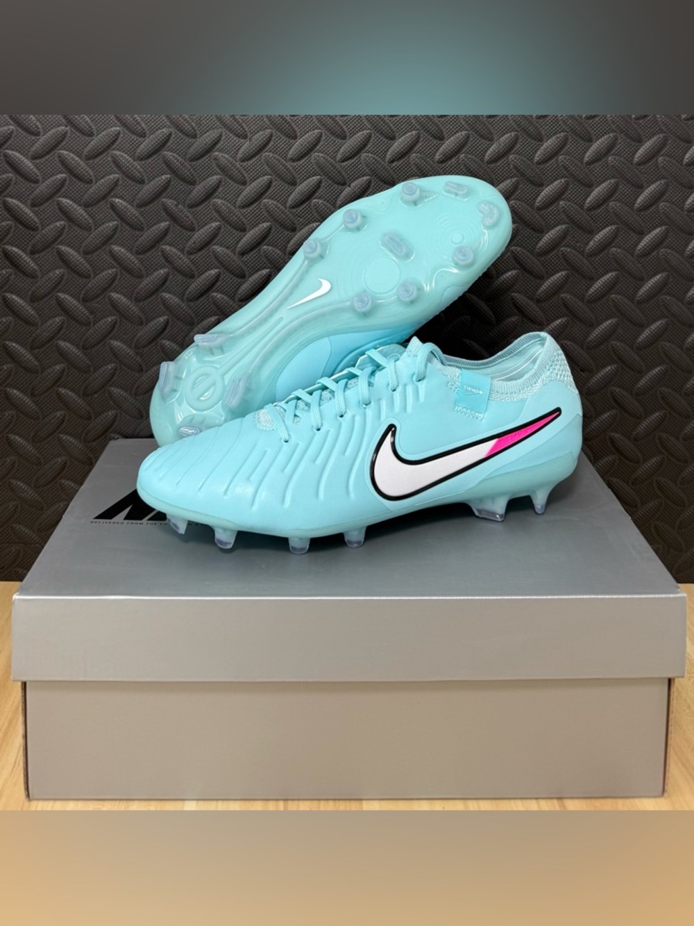 Nike Tiempo Legend 10 Elite FG Copa White Soccer Cleats DV4328-401 Mens Size 7.5